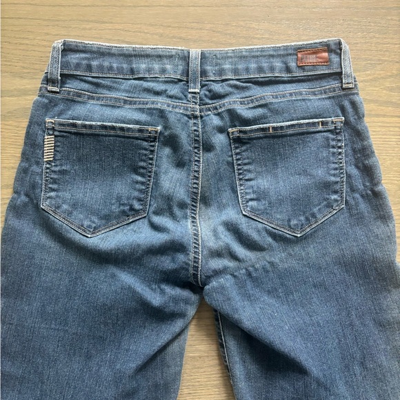PAIGE Verdugo Ankle Medium Wash Blue Cropped Skinny Jeans women’s size 28 - Picture 2 of 6